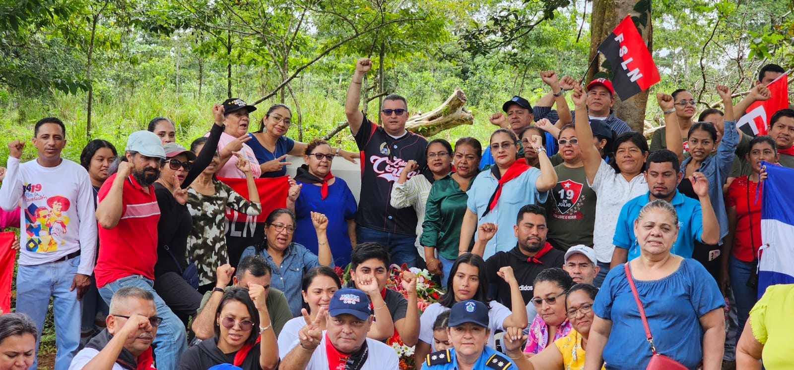  Visita y deposito de tributosflorales.